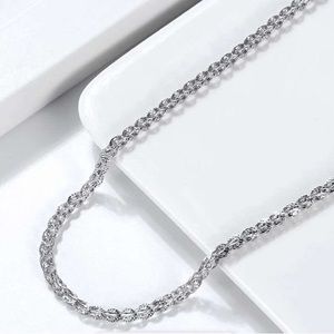 Sterling silver Phoenix tail necklace 3.5mm solid 925sterling silver